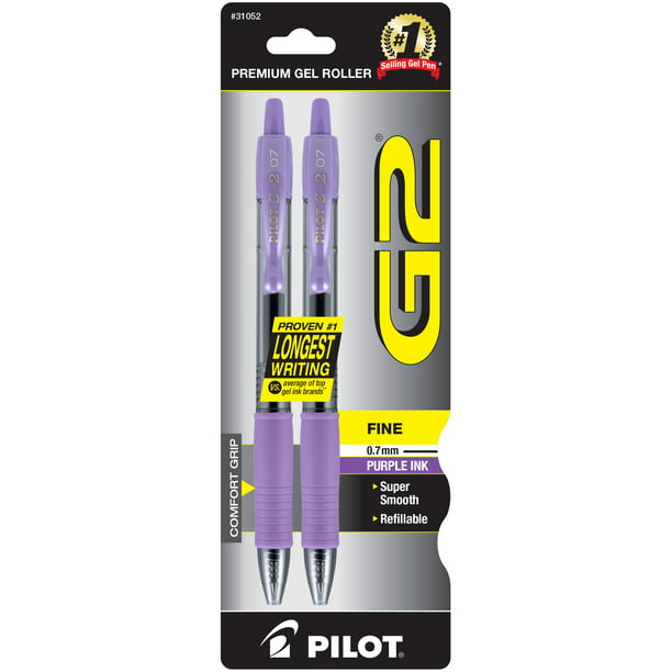 Pilot G2 Premium Gel Ink Pens, Fine Point, Asst, 20 Pack, 995510528 